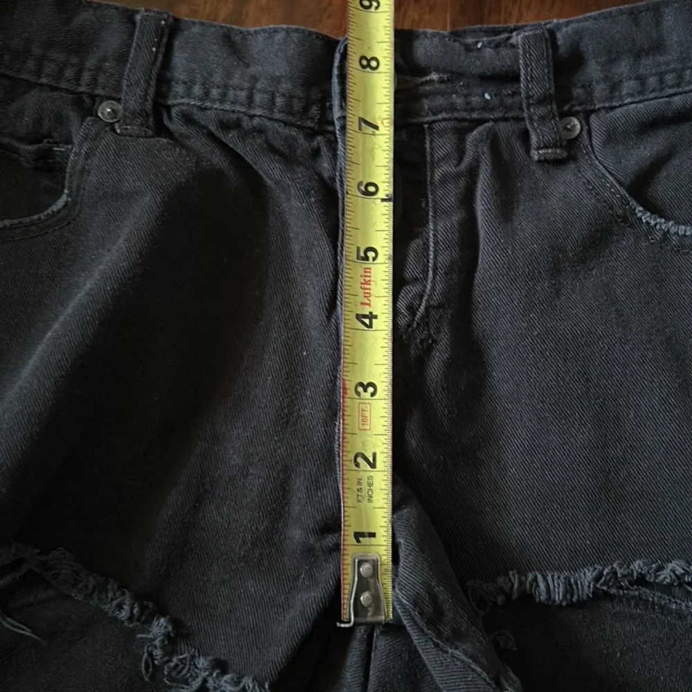 Free People Black Jean Shorts! - Picture 6 of 6